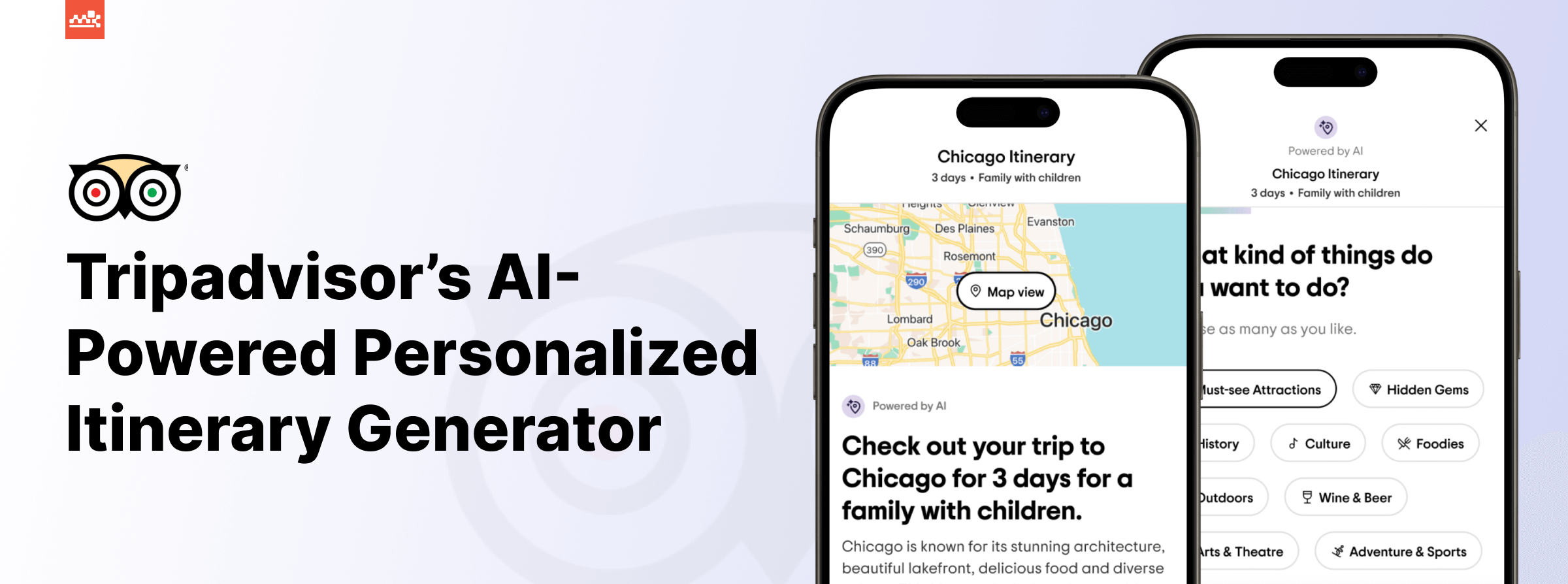 Tripadvisor’s AI-Powered Personalized Itinerary Generator Tripadvisor’s AI-Powered Itinerary Generator